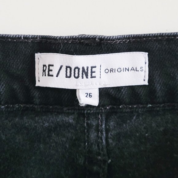 Re/Done - Levi's Originals High Rise Ankle Crop Women's Jeans - Size 26 - Picture 7 of 14